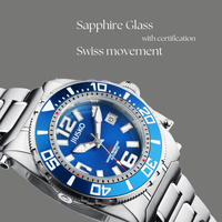 Fabricant de montres Dropshipping 300M Deep Sea Vintage Diver Watch Haute qualité Luxe Sport nh35 Watch300m Montre étanche