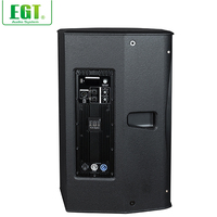 Amplificador Profesional de Audio EGT RX-112M de 2 Canales, 350W/1400W, 1x12'', 2 Vías, de Madera Contrachapada de Abedul para Altavoces Line Array de Escenario