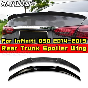 <strong>Car</strong> Rear Wing Rear Trunk Spoiler <strong>Diffuser</strong> <strong>Protector</strong> Body Kit For Infiniti Q50 2014-2019 <strong>Car</strong> Accessories - Product Image 1