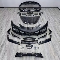 Kit carrosserie comprenant des grilles de pare-chocs avant et arrière, un capot et un diffuseur, adapté à la Chevrolet Corvette C8 Z06 23-24
