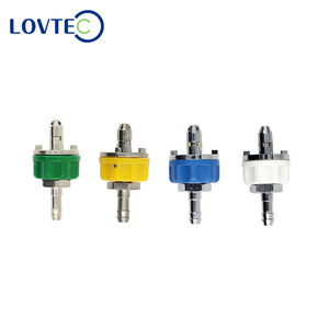 Медицинский настенный газовый выход LOVTEC, хромированный, медицинский газовый выход OHMEDA - Product Image 3