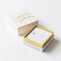 Boîte en papier rigide de luxe pour emballage cosmétique, logo personnalisé imprimé, coffret cadeau pour parfum et maquillage, qualité supérieure, fabrication en usine