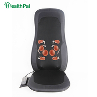 HEALTHPAL Modernes Heim- und Büro-Massagekissen mit Japanischer 3D-Vollkörper-Roll-, Knet-, Vibrations-, Shiatsu- und Wärmefunktion in Anpassbarer Farbe