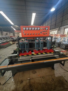 Machines de polissage à quatre têtes pour le chanfreinage des bords de verre, machines de polissage pour le chanfreinage des miroirs - Product Image 3