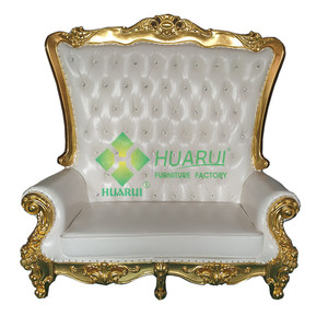 Chaises de trône de roi les plus chaudes de <span class=keywords><strong>mariage</strong></span> chaise de meubles de fête de trône à dossier haut de luxe pour commercial - Product Image 5