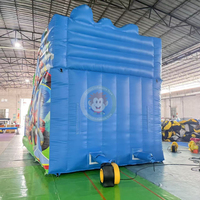 Structure gonflable Paws Dog pour fête, château gonflable avec toboggan, jouets Patrols