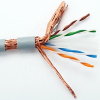 KICO 1000FT Indoor SFTP CAT6 Cable de red CCA Lined Cables de comunicación