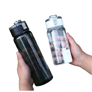 Bouteille d'eau en plastique écologique minimaliste personnalisée avec logo <span class=keywords><strong>Smoon</strong></span> KH-037, pour le sport, la randonnée, les voyages, avec infuseur à thé, pour enfants - Product Image 1