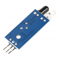 Module de capteur photoréfléchissant pour bricolage Robots de voiture intelligente Distance réglable infrarouge évitement
