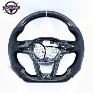 Volante de Fibra de Carbono con Calefacción para Seat Ateca, Envío Rápido de Fábrica - Product Image 1