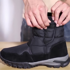 Las <span class=keywords><strong>botas</strong></span> de nieve para <span class=keywords><strong>hombre</strong></span> son antideslizantes, ligeras, impermeables y antideslizantes. Son unas cálidas <span class=keywords><strong>botas</strong></span> de nieve de felpa usadas en invierno - Product Image 2