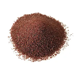 Sablage 30-60 poudre de grain de maille grain de pierre noire et grenat de sable poudre de sablage alternative