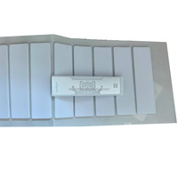 Étiquette RFID en mousse UHF Dogbone R6P/M730/M750/U8 de remplacement, puce 9424 U9, encoche humide pour le chronométrage des sports de marathon