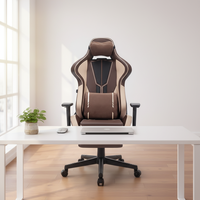 Nouvelle conception de chaise de jeu respirante chauffée par gravité, la moins chère, avec système de soutien lombaire réglable