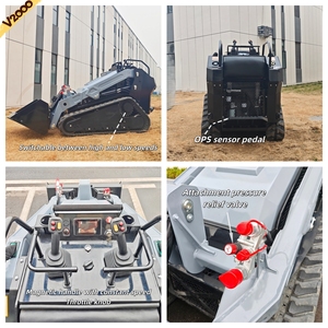 รถตักล้อยางขนาดเล็ก V1000 Crawle, เครื่องยนต์ดีเซล Kubota, ได้รับการรับรองมาตรฐาน EPA Euro 5, รองรับอุปกรณ์เสริมหลากหลาย, รับน้ำหนักได้ <span class=keywords><strong>650</strong></span>-1500 กก. - Product Image 4
