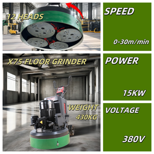 X75 Neue automatische Boden polier maschine Effizienter Betons chl eifer polierer - Product Image 4