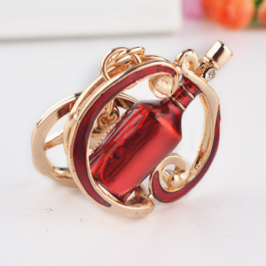 Mini vino artificial <span class=keywords><strong>wiskey</strong></span> decoración llaveros llavero bolso de mano coche mini vino <span class=keywords><strong>wiskey</strong></span> monedero encanto ornamento - Product Image 4