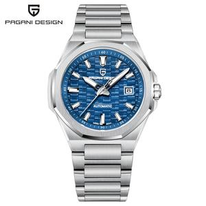 นาฬิกาข้อมือ PAGANI DESIGN รุ่นใหม่ YS023 นาฬิกาจักรกล แฟชั่น สแตนเลสสตีล กันน้ำ 100 เมตร นาฬิกาอัตโนมัติ คลาสสิก หรูหรา ของขวัญสำหรับผู้ชาย - Product Image 2
