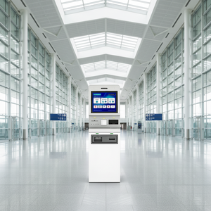 Terminal Inteligente Jinrui FCM-501T con Sistema Operativo Windows 10, Máquina de Cajero Automático y Cambio de Divisas de Metal Resistente para Uso en Bancos - Product Image 1