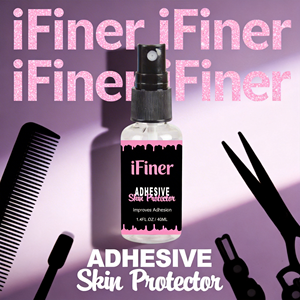 Colla per pizzo invisibile naturale a tenuta estrema, impermeabile, non tossica, resistente all'umidità, per la creazione di parrucche e copricapo lunghi, a marchio privato - Product Image 2