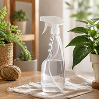 Bouteille de nettoyage PET de haute qualité de 500 ml avec pulvérisateur à gâchette professionnel de 28 mm