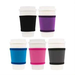 Soporte rechoncho de neopreno personalizado con enfriador de latas impreso por sublimación y funda para taza de café para aislamiento de bebidas y uso en exteriores - Product Image 3