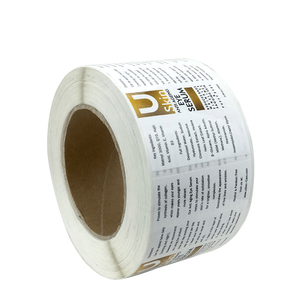 Etiqueta de Vinilo Impermeable Personalizada con Logotipo Premium, Etiqueta Dorada para Cuidado de la Piel, Rollo de Etiquetas Adhesivas para Suero, Impresión de Etiquetas para Envases de Suero para Ojos - Product Image 4