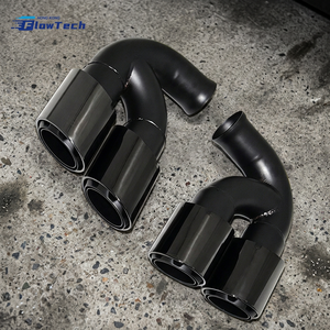 ปลายท่อไอเสียแบบ GTS สี่ท่อ สำหรับ Porsche Cayenne 958 ปี 2011-2017 ทำจากสแตนเลส ติดตั้งง่ายแบบ Bolt-on อัพเกรดปลายท่อไอเสียสแตนเลส - Product Image 6