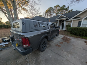 Canopée en aluminium pour camionnette <span class=keywords><strong>DODGE</strong></span> <span class=keywords><strong>RAM</strong></span> 6.4FT Waterproof Anti-Rust Smart Cap <span class=keywords><strong>Heavy</strong></span>-<span class=keywords><strong>Duty</strong></span> Truck Bed Camper Shell Hardtop Topper GMC - Product Image 5