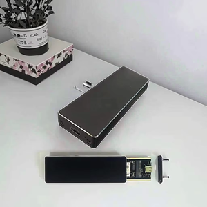 Алюминиевый корпус M.2 NVMe to PCIe HDD USB 3,2 10 Гбит/с M2 SSD Внешний чехол для ноутбука - Product Image 3