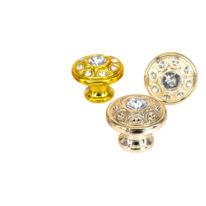 Moderner Langlebiger Schwarz-Goldener Kunststoff-Zuggriff für Badezimmer Küche Kommode Kleiderschränke Schubladen Schränke Schminktische - Product Image 4
