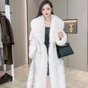2024 New Winter Warm Integrated <strong>Mink</strong> <strong>Coat</strong> Women Marten Hair Luxury Fur Women Faux <strong>Mink</strong> Fur Long <strong>Coat</strong> Plus Size <strong>Coat</strong> - Product Image 2