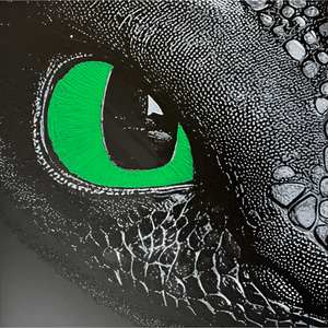 Toothless Hueforge 3D Wall Art* - Product Image 1