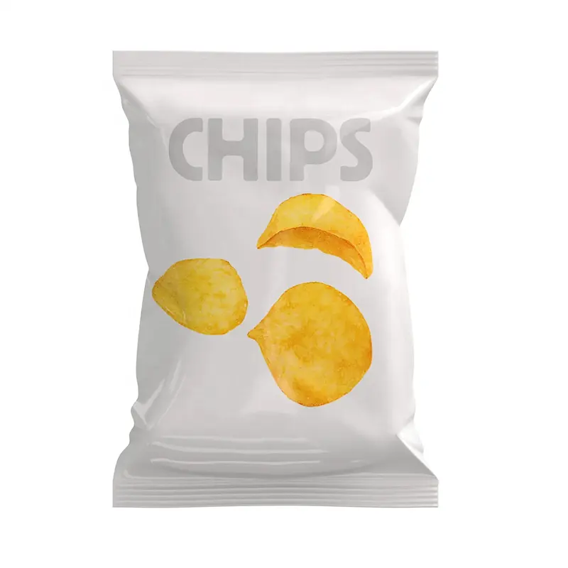 Großhandel Custom Printed Logo Metallic Folien beutel für Kartoffel chips Wegerich Chips Verpackungs tasche
