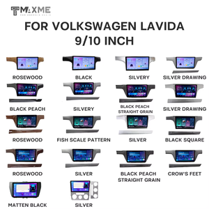 Maisimei venta al por mayor palisandro mate negro plata Color 9 pulgadas 10 pulgadas coche DVD marco para VOLKSWAGEN LAVIDA 2007 2010 2011 2012 <span class=keywords><strong>2019</strong></span> - Product Image 2