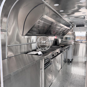 Remolque de Comida de Acero Inoxidable, Cafetería Móvil Especializada, Unidad de Preparación de <span class=keywords><strong>Espresso</strong></span> para Eventos, Mercados, Servicio de Bebidas Corporativas - Product Image 5