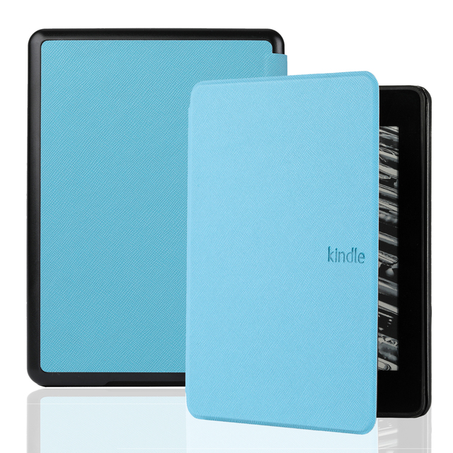 Leather Case for Kindle Paperwhite 12th 2024 7-Inch E-Reader Auto Sleep Wake Feature Light Weight Slim Fashionable Multi Colors