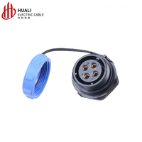 Connecteur circulaire femelle Weipu personnalisé 2-15 broches, série SP2110/SP2112 - 2, 3, 4, 9, 10, 12, 15 broches, étanche, pour raccordement électrique et alimentation