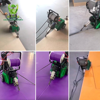 Pvc 1200W Machine 4mm diamètre baguette de soudage automatique Machine à souder support sol soudage