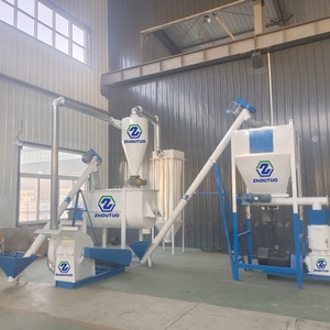 Ligne de production d'aliments pour animaux de 500-1000 kg/h, <span class=keywords><strong>machine</strong></span> de fabrication d'aliments pour volailles, <span class=keywords><strong>machine</strong></span> à granulés d'aliments pour bétail - Product Image 2
