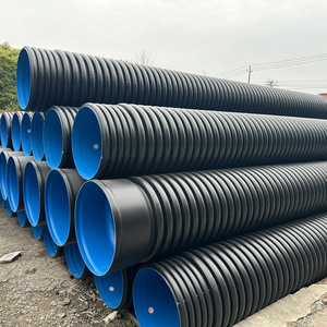 Tubo Corrugado de Parede Dupla RUIDE HDPE de Alta Qualidade para Atacado – Flexível, Durável, para Abastecimento de Água de Alta Pressão e Drenagem (Modelo com Conexão Rosqueada) - Product Image 3