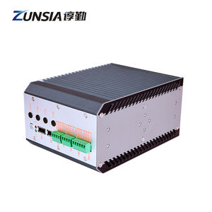 OEM Fanless Mini Pc <span class=keywords><strong>Intel</strong></span> 13th 12th Gen <span class=keywords><strong>Core</strong></span> I3 I5 <span class=keywords><strong>I7</strong></span> 2 * DDR5 2 X Lan 5 * Com CAN X86 Linux Din Rail Embedded Industrial PC Case - Product Image 2