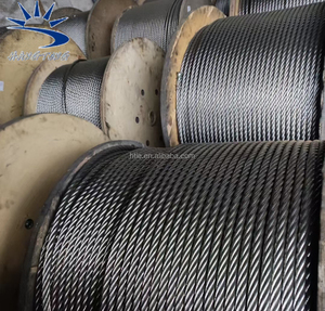 Fune di filo zincato cavo Zip fune di acciaio 3mm 6mm 8mm 10mm 12mm 16mm 18mm 20mm 24mm <span class=keywords><strong>26mm</strong></span> 30mm - Product Image 1