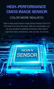 Webcam USB 1080p 1944P 30fps webcam 4K con cubierta de privacidad Micrófono Sony CMOS Sensor Camara web para <span class=keywords><strong>PC</strong></span> - Product Image 6