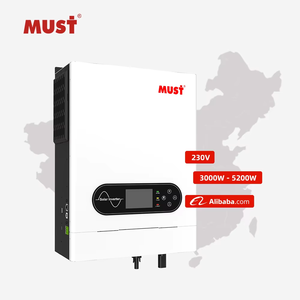 DEBE Inversor <span class=keywords><strong>Solar</strong></span> Híbrido de Alta Frecuencia <span class=keywords><strong>PV1800</strong></span> ECO 6.2KW 48VDC Dual 500VDC AC100A Características Alta Entrada PV Volta MPPT - Product Image 3