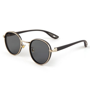 نظارات شمسية جديدة أنيقة على الطراز الأوروبي بإطار دائري للرجال والنساء نظارات عالية الجودة نظارات شمسية للحماية من الأشعة البنفسجية MSPP - Product Image 2