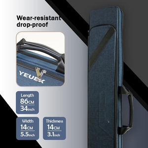 Muestra Gratuita de Bolsa Acolchada Resistente para Taco de Billar, Mochila para Taco de Billar con Correas de Hombro Ajustables para Hombres y Mujeres - Product Image 6