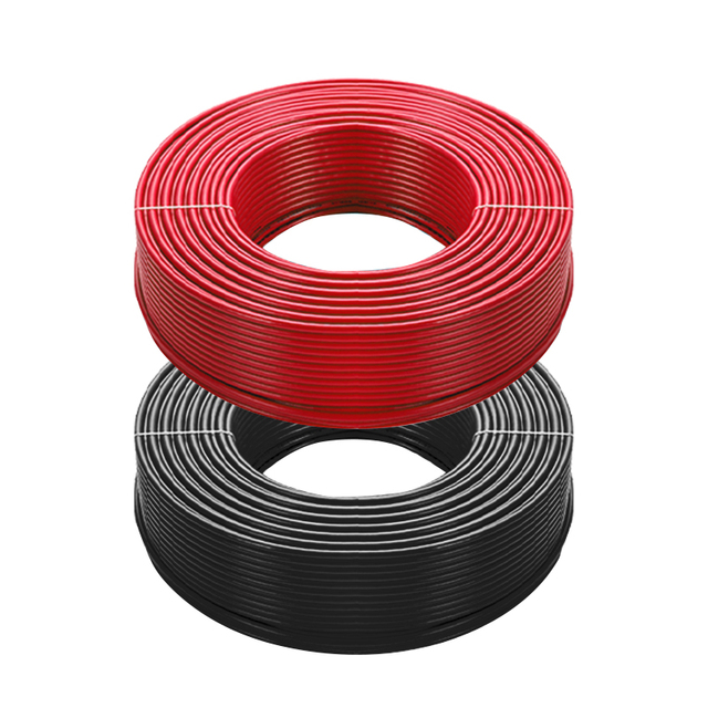 1500v Pv Solar Cable Xlpo Insulation H1Z2Z2-K Dc Pv Cable 2.5mm 4mm 6mm 10mm 16mm2