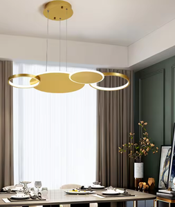 Zeal Lighting tubo de vidrio nórdico bola colgante luces accesorios moderno LED colgar para sala de estar - Product Image 3