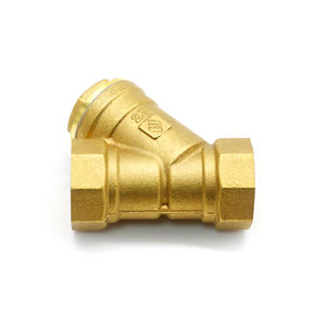 LISHUI Vanne de crépine d'eau manuelle en laiton de type Y Application générale Vannes à bille Structure Filtre à bille - Product Image 6